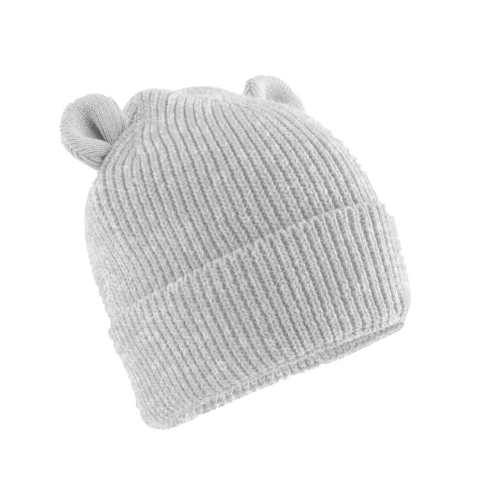 Beechfield Baby Bear Natural Beanie / Cloudy Grey